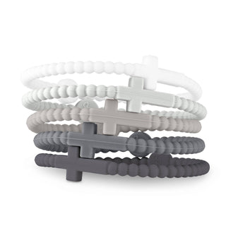 Ryan & Rose - Jesus Bracelets - 5 Packs: Alloy, Extra Small