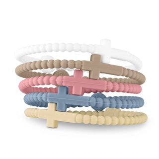 Ryan & Rose - Jesus Bracelets - 5 Packs: Alloy, Extra Small