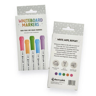 Cherrypick - Whiteboard Dry-Erase Markers (5pc): Black