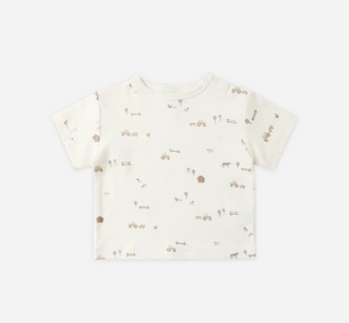QUINCY MAE BOXY TEE FARM