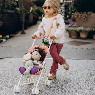 Olli Ella Sollie Stroller in Rose