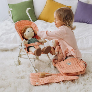 Olli Ella Sollie Stroller in Rose