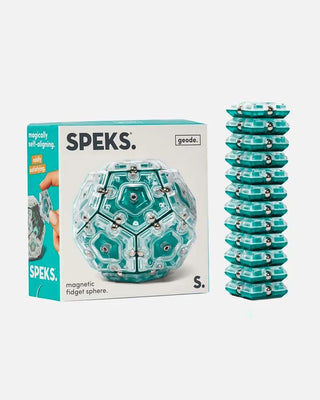 Speks - Crystal Geode Sphere (aqua)