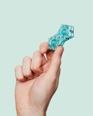 Speks - Crystal Geode Sphere (aqua)