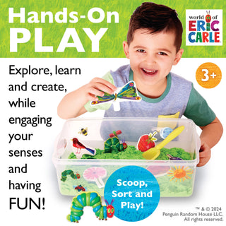 The Very Hungry Caterpillar Sensory Bin