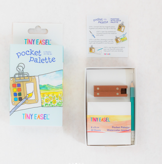 Pocket Watercolor Palette by Tiny Easel